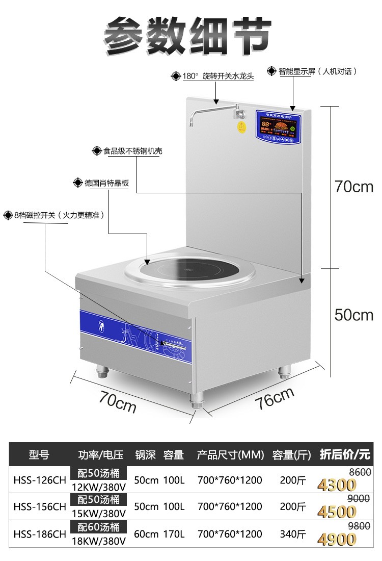 商用電磁爐